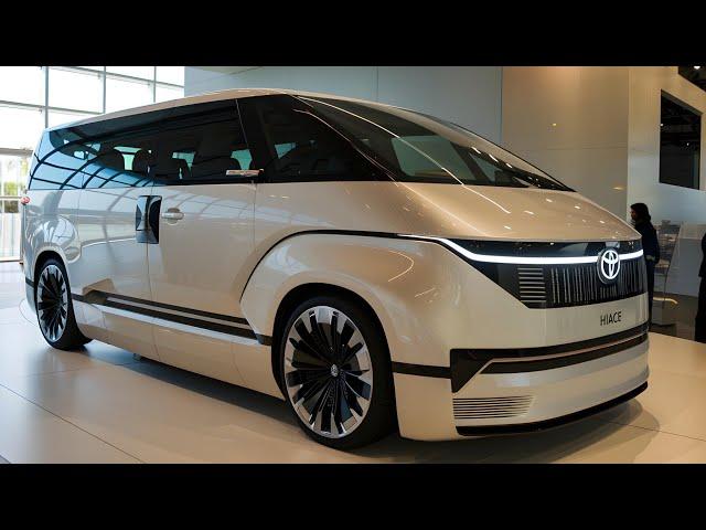 All-New 2025 Toyota Hiace Luxury - A Van Designed for Modern Living