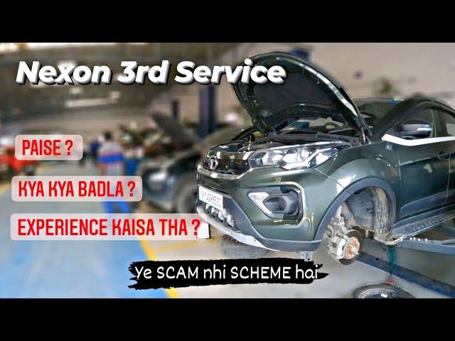 Tata Nexon 2021 third Service Review +Experience +Cost and more | Tata Nexon Facelift |@Steeropedia