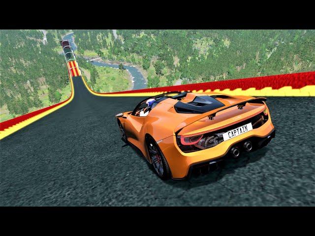 FARTHEST JUMPING CAR | YOUTUBE | BEAMNG DRIVE CRASH test simulator