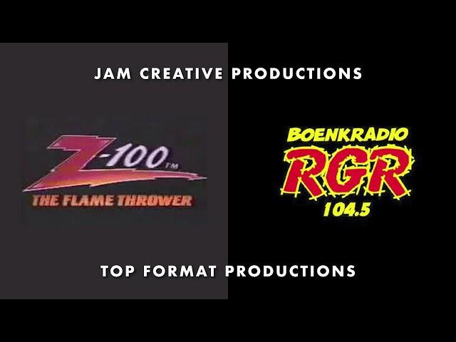 JAM Creative Productions & Top Format - Z100 vs RGR FM Jinglepakket comparatie