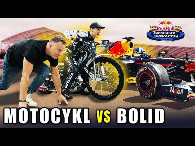 BOLID F1 vs. MOTOCYKL żużlowy! | WRC | SAMOLOT | DRIFTOWÓZ | - Kickster na wyjeździe #31