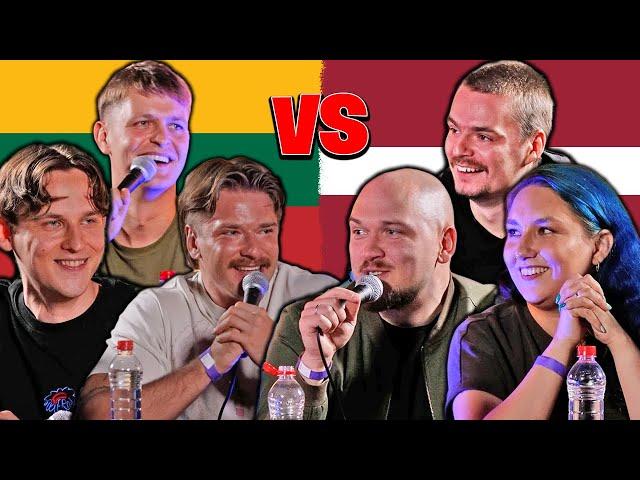 Who is Funnier - Lithuania or Latvia? | Comedy Olympics #1