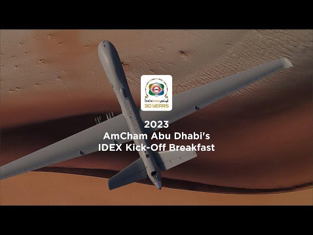 AmCham Abu Dhabi's 2023 IDEX Kick-Off Breakfast