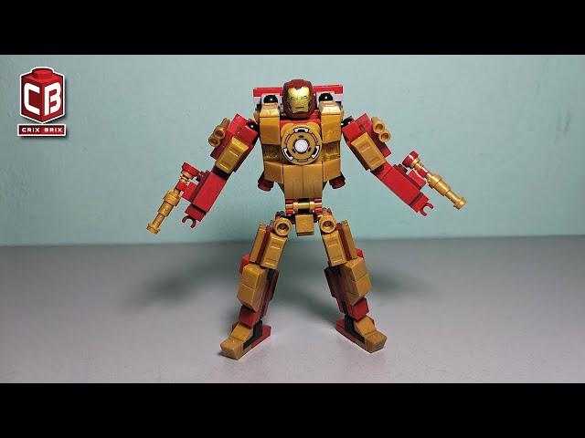 Crix Brix LEGO Ironman Golden Rod Unofficial Lego