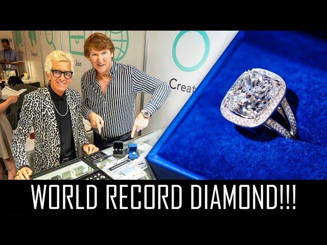 WORLDS BIGGEST LAB GROWN DIAMOND!!!