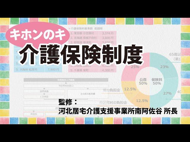 【介護保険】web河健 Lesson.53　介護保険制度