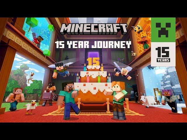 15 Year Journey | FREE Minecraft Marketplace Map | Showcase | All Stickers