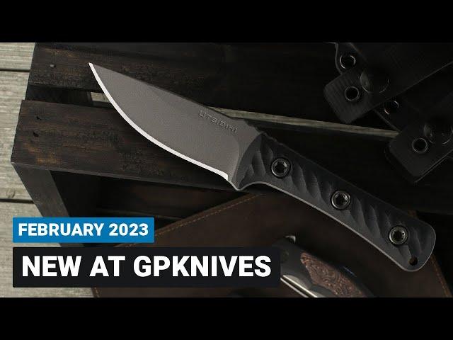 New at GPKNIVES | February 11, 2023 | RMJ Tactical, WE Knives, and More!