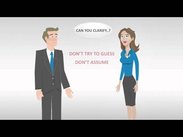 Sales Training 101 - Chapter 7 "Confirm & Clarify"