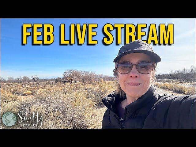 Swifty Travels is live at the Albuquerque Zoo! Feb Walk & Talk