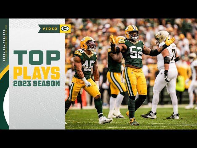 Rashan Gary's top plays from Packers' 2023 season