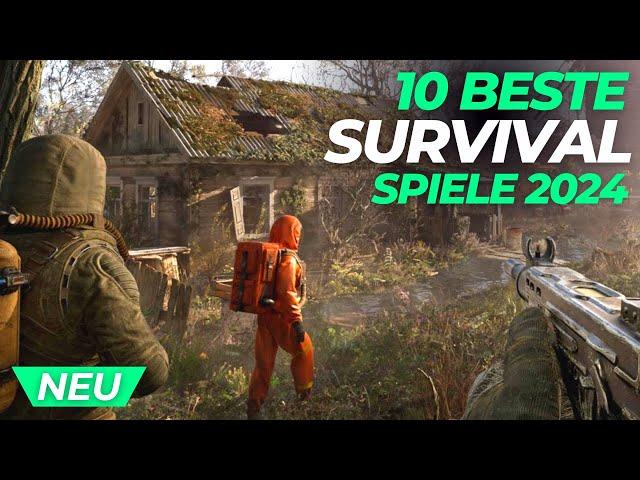 Die 10 Besten NEUEN Survival Spiele (Release in 2024)