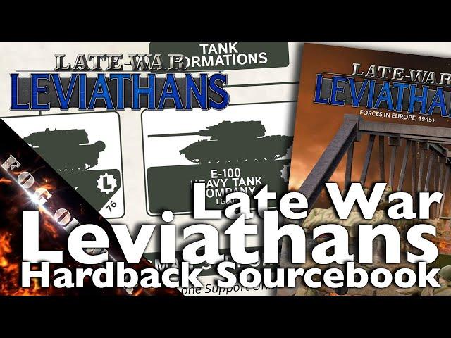 Review | Late War Leviathans (hardback) - FW276 | Flames of War