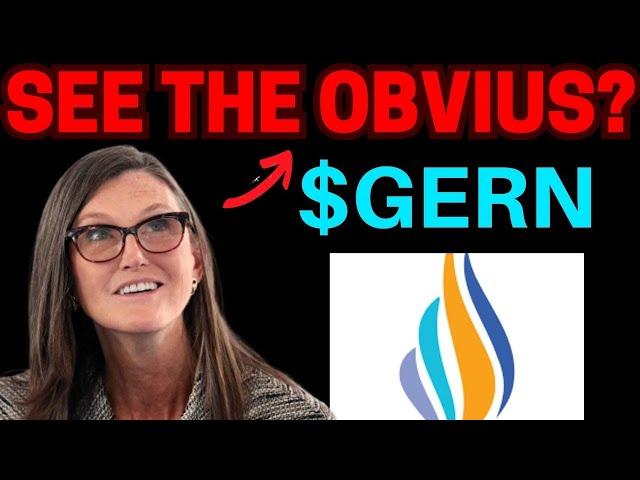 GERN Stock IS CRAZY! (Geron Corp stock) GERN STOCK PREDICTION GERN STOCK analysis GERN stock news