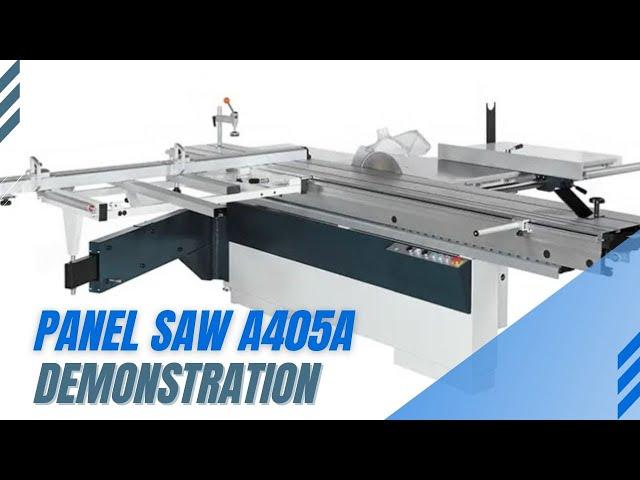 OAV Panel Saw (Sliding Table Saw)｜A405A Demonstration