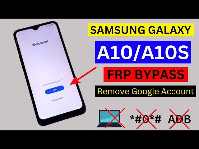 Samsung A10/A10S FRP Bypass Android 11 | Samsung SM-A107F Google Account Bypass/Unlock Without Pc