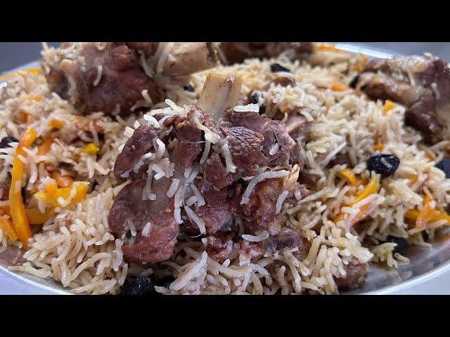 MUTTON KABULI PULAO RECIPE | AFGHANI MUTTON PULAO RECIPE | SONALI’S KITCHEN