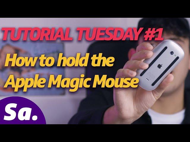 HOW TO HOLD THE APPLE MAGIC MOUSE | Tutorial Tuesday #1