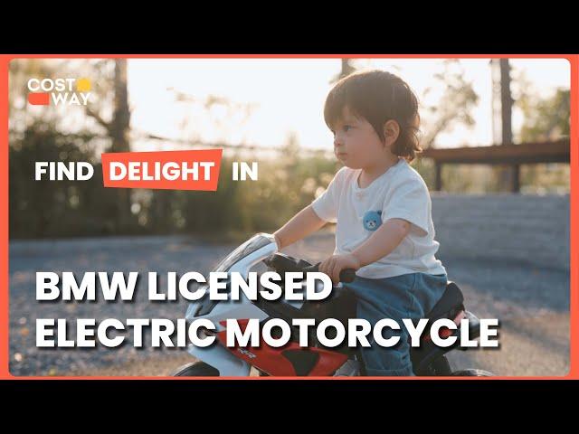 COSTWAY - 6V Kids 3 Wheels Riding BMW Licensed Electric Motorcycle TY327662 #costway #review