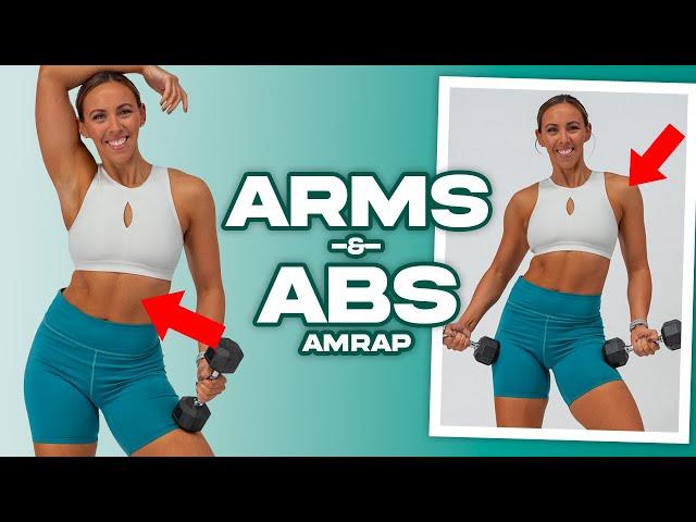 30 Minute Arms & Abs AMRAP Workout