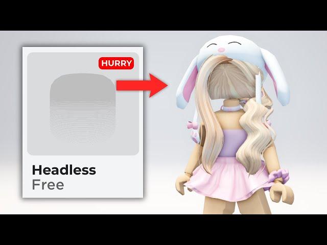 HOW TO GET FREE HEADLESS ON ROBLOX 2024 