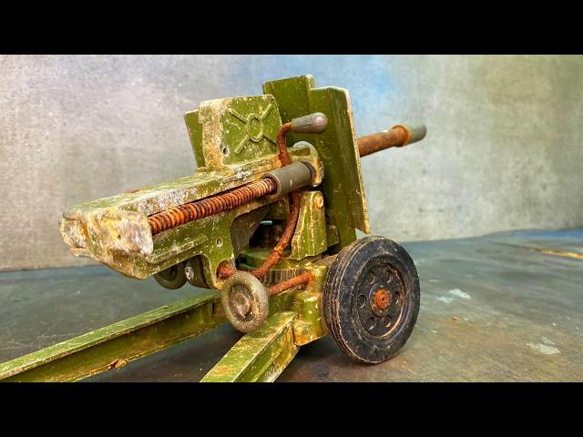 Restoration of a Large Toy Artillery