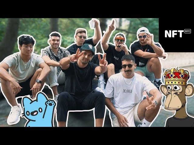 NFT YOUTUBERS X NFT NYC - BENTOBOI, ZERK, TOM, NICKYG, GAVIN, ANDRES | Tea Time w/ Tom ep. 20