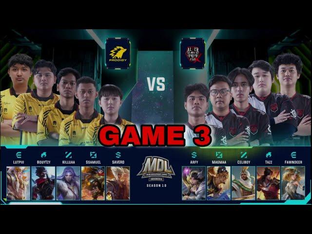 CELIBOY PAKAI KHALEED MIDLANE RUSUHBANGET!! ALTER EGO X VS ONIC PRODIGY GAME 3 PLAYOFF MDL S10