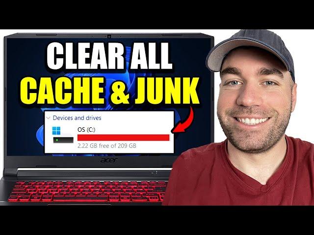 How Clear All Cache & Junk On Windows 11 (Best Method!)