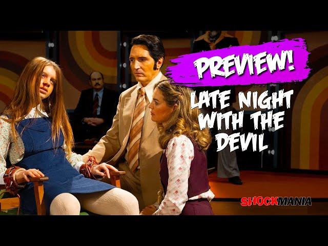 LATE NIGHT WITH THE DEVIL (2024) A Preview of New Scary Australian Film Coming Soon to Shudder