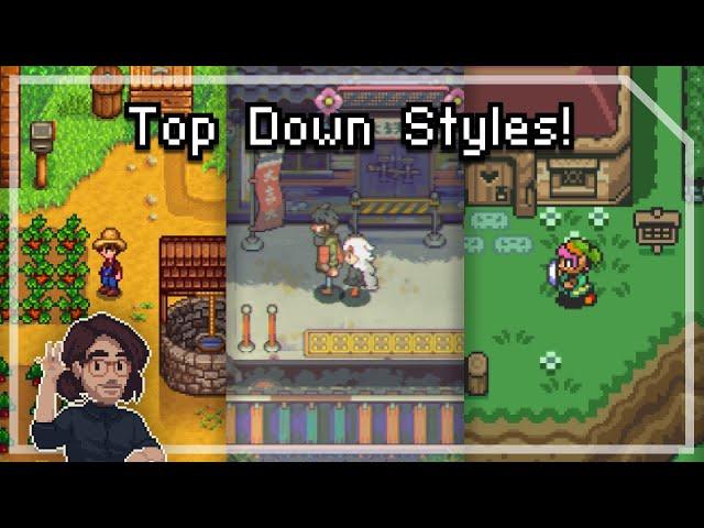 Pixel Art Class - Top Down Style Analysis & Tutorial