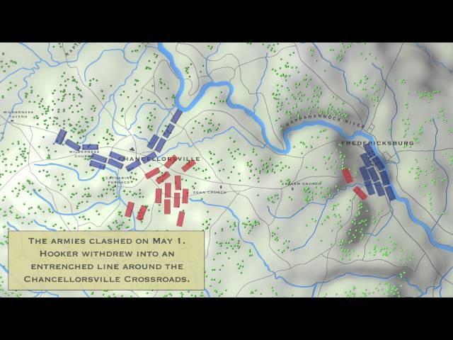 Chancellorsville Battle Map Program