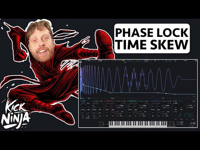 Phase locking, 6 New FX, Time Scale Skew. Kick Ninja got even better!