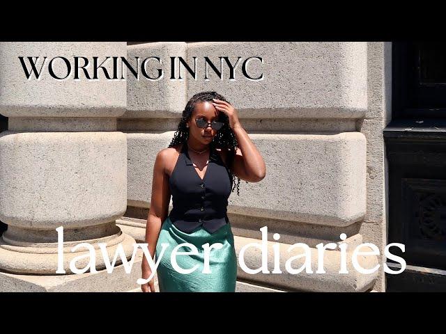 LAWYER DIARIES | brand events in NYC, being 30 years old, I work for the best law firm ever!