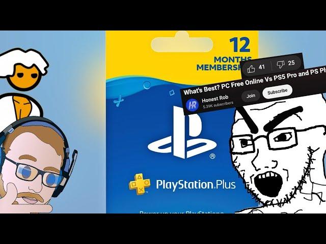 PS5 Fanboy Says Paying for PS Plus is BETTER Than Having Free Multiplayer on PC…