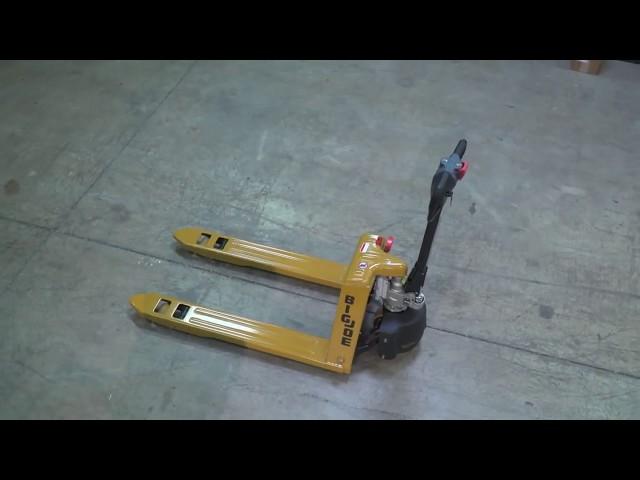 Big Joe P33 Semi-Electric Pallet Jack (2024)