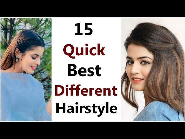 15 Quick Hairstyle - Different types of hairstyle | hairstyle 2024 | hairstyles