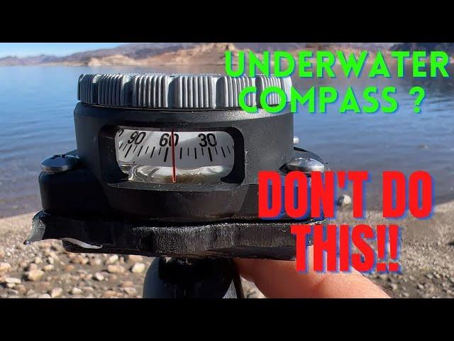 Scuba Diving With a Compass?  DON'T DO THIS!