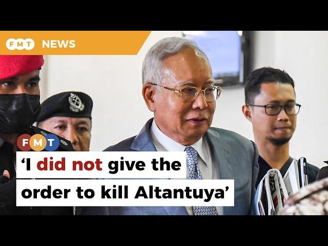 I did not give instructions to kill Altantuya, Najib tells court