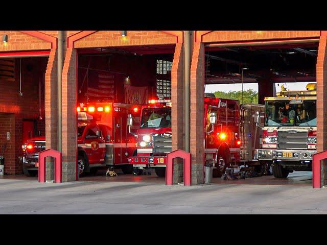 PHXFD. Engines ,Rescue 18 & 918 Responding