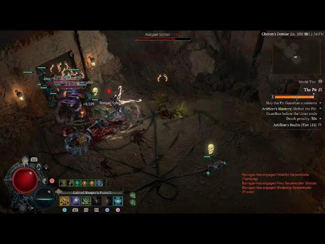 Diablo IV | Minion Necromancer Tier 125 Pit