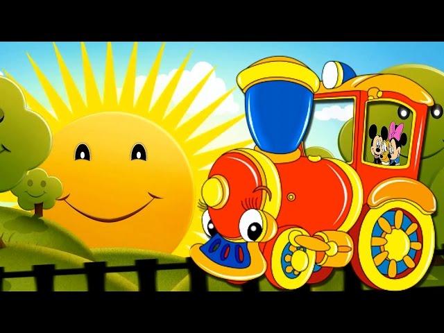 Steam engine bug. Cheerful children's song.