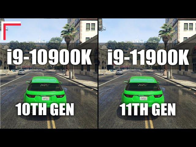 Intel Core i9-10900K vs Intel Core i9-11900K — Test in 10 Games! [1080p, 1440p]