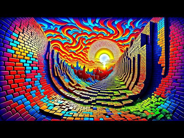 Brick World Psychedelics - AI Crafted Surreal Animation Film