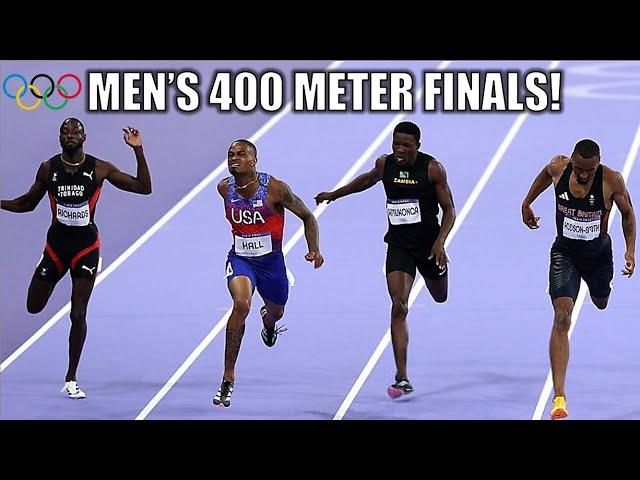 Men's 400 Meter Finals Were HISTORIC! || 2024 Paris Olympic Games