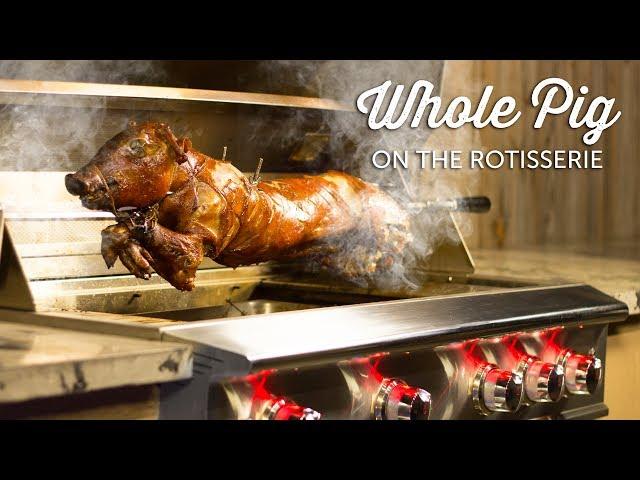 How to Roast a Whole Pig on the Blaze Professional Gas Grill Rotisserie | Recipe | BBQGuys.com