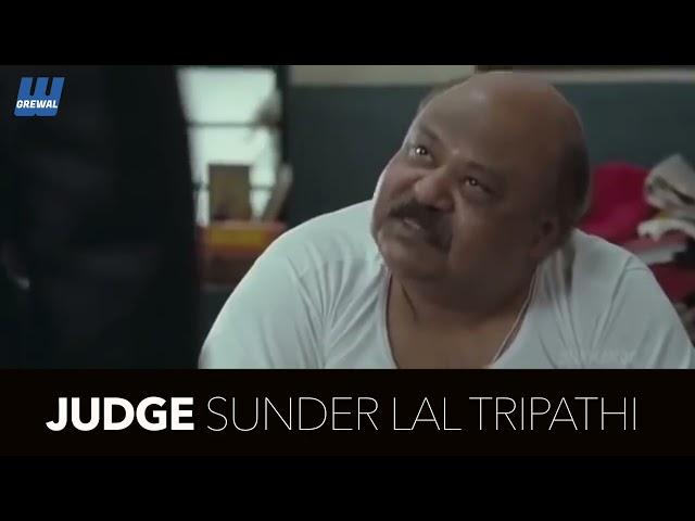 Jolly LLB Judge Sunder Lal Tripathi   Saurabh Shukla
