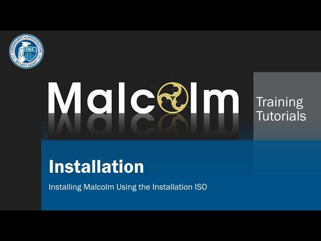 Installing Malcolm Using the Installation ISO