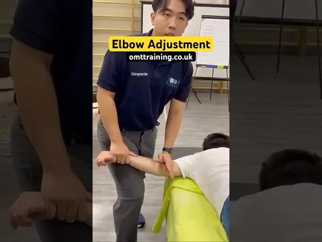 Learn How to Do an #Elbow Manipulation  #manualtherapy #chiropractor #elbowpain