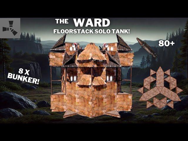 THE WARD•SOLO FLOORSTACK BASE•8X BUNKER•SELF DEFENSE•ONLINE & OFFLINE PROTECTION•CHEAP•RUSTBASE 2025